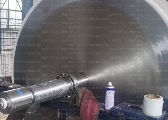 Lineare Geschwindigkeit Max 1000mmin Max 1000mmin Kalenderrolle Elektromagnetische Induktionsheizrolle Abmessung:1000 bis 1500mm Mit L1000 bis 3000mm