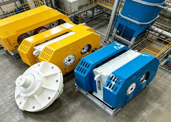 Feine Ölvibrierende Bildschirm Exciter Getriebe angetriebene Bergbau-Ausrüstung Hochfrequenz stabiler Ausgang
