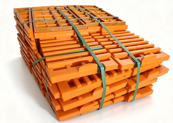 Polyurethan-Spannschirmnetz mit Seitenhakenstreifen für lineare Schüttler