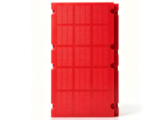 Modulares PU-Siebgewebe mit Keilbefestigungen für vielseitige Decksysteme