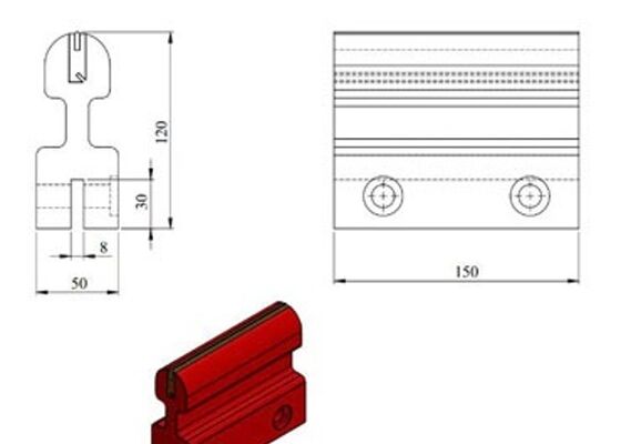 Bergbauförderband Schrauber Flexible PU-Klinge Langlebigkeit Industriedesign