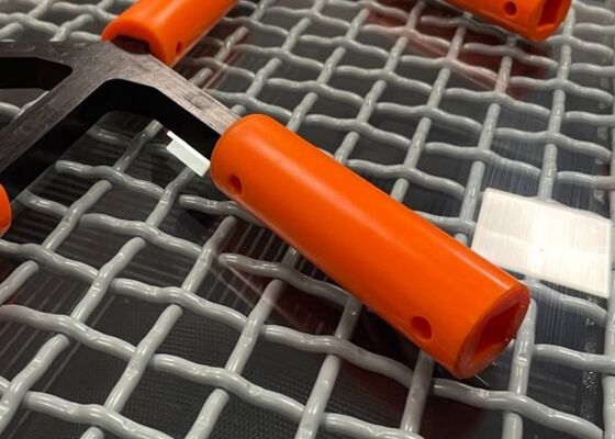 Selbstreinigungsschirm-Entstopfungsstangen für nasse Materialien