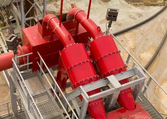 Bergbau Hydrozyklone Separator Großkapazitätszyklone für Kohlevorbereitungsanlage System