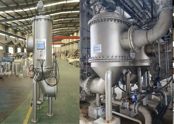 SS304/316 Automatische Rohrrückspül-Reinigungsfilter-Abwasserbehandlungsmaschine