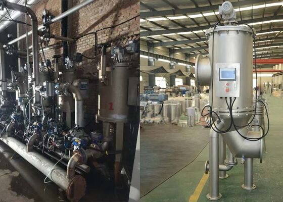 Selbstreinigende Rückspülfilter für die Wasseraufbereitung