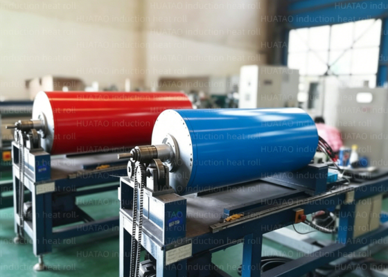 Hartverchromung, Induktionsheizwalze, elektromagnetische Erwärmung, Teflok-Spray, Keramik oder Wolframkarbid