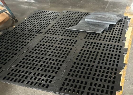 Antiblindendes Gummischirmnetz für die Wasseraufbereitung