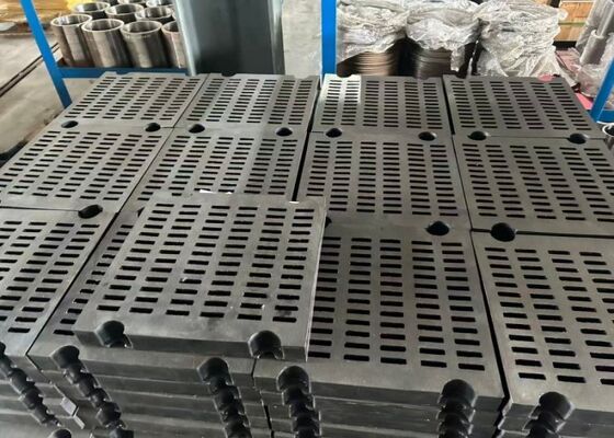 Modulares Bergbau-Gummisieb für große Verarbeitungsanlagen