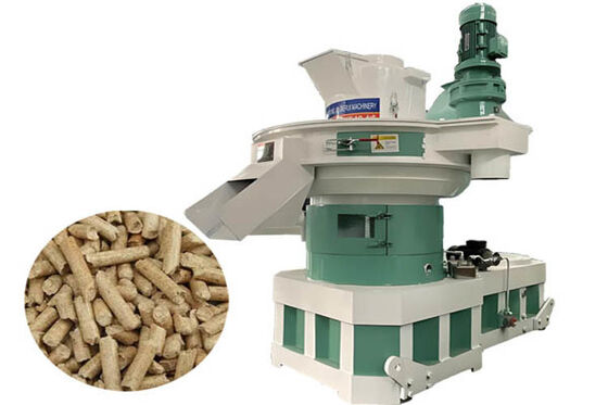 250-350 kg/h Biomasse-Briquette-Press für Kaffeesatz