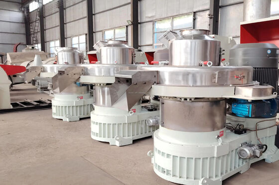 Brikettmaschine mit niedriger Energieverbrauch aus Biomasse 22 kWh pro Tonne