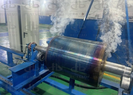 Dicke, temperaturgesperrte Induktionsheizwalze für Vliesstoffe und PTFE-Kalandrierung