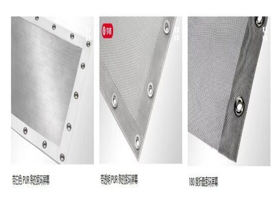Transparente PU-Grommet-Bildschirm EU 1935/2004 Compliant 0,0014-0,0090 Zoll Draht