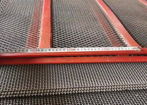 Mining Screen Mesh mit Selbstreinigung und Anti-Verstopfung Design