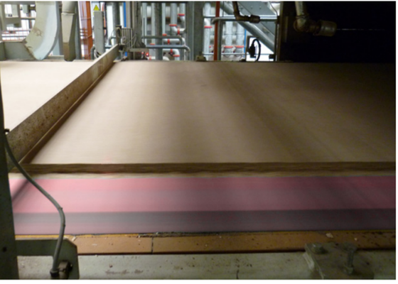 Leichte Vorpress-PVC-Förderband Grau 5mm Dicke Antistatisch