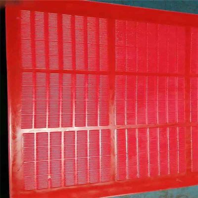 WS 85 Modulares Polyurethan-Siebpanel 305x305mm 0,075mm Naht Verschleißfest für Kohlebergwerk-Entwässerung