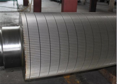 Gewölbte Kartoniermaschine-Hochgeschwindigkeitshärte 55 bis 60 CrMo legierter Stahl-gewölbte Rolle
