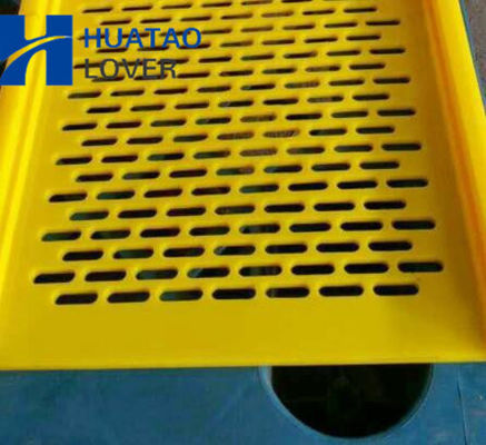 Öffnung des Flipflop-Mattenpolyurethan-Schirmes 3x10mm für Kohlenreinigung