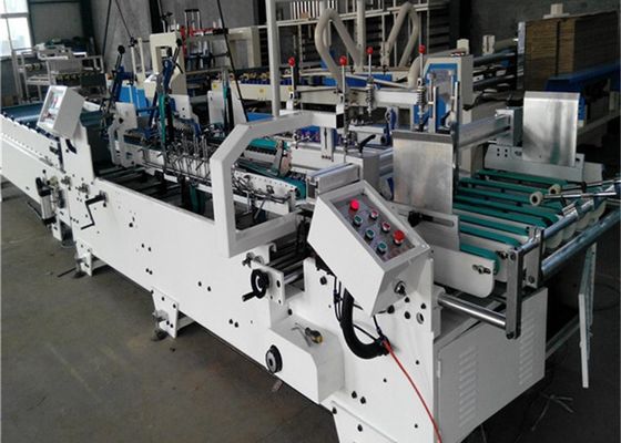 Gewölbte Kasten-Karton-Ordner Gluer-Selbstmaschine