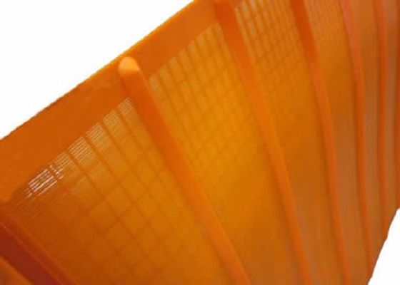 1040x700mm 0.25mm Polyurethan-Schirm Mesh For Fine Wet Screening