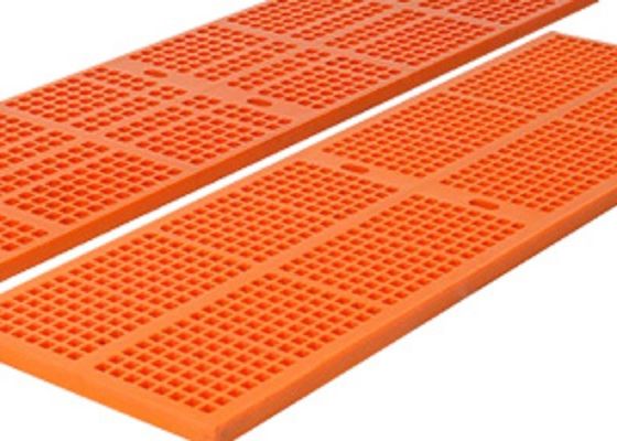 Rechteckiger Loch-PU-Schirm Mesh For Dewatering, langlebig