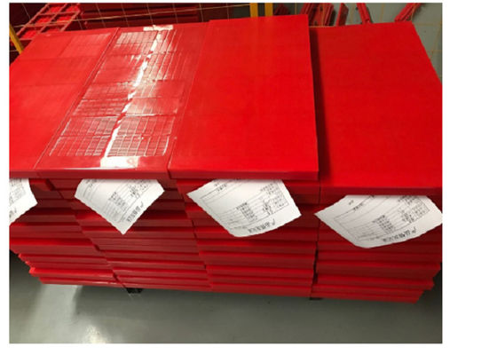 305x305mm Polyurethan-Schirm Mesh For Dewatering